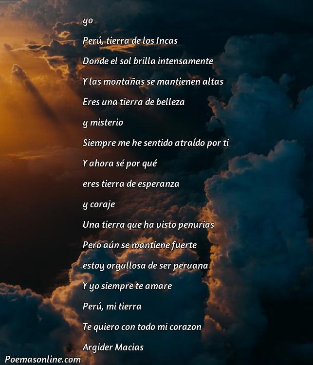Corto Poema para Perú, Cinco Poemas para Perú
