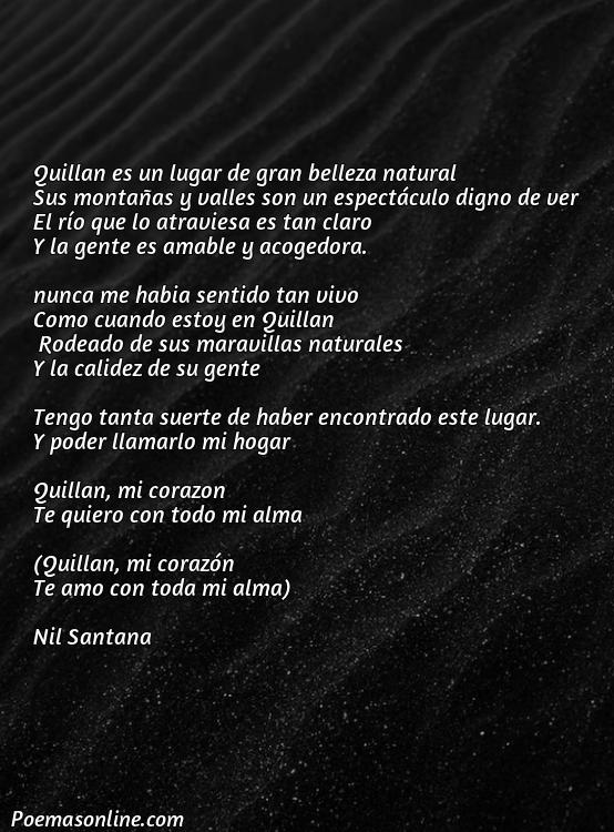 Inspirador Poema para Quillan, Poemas para Quillan