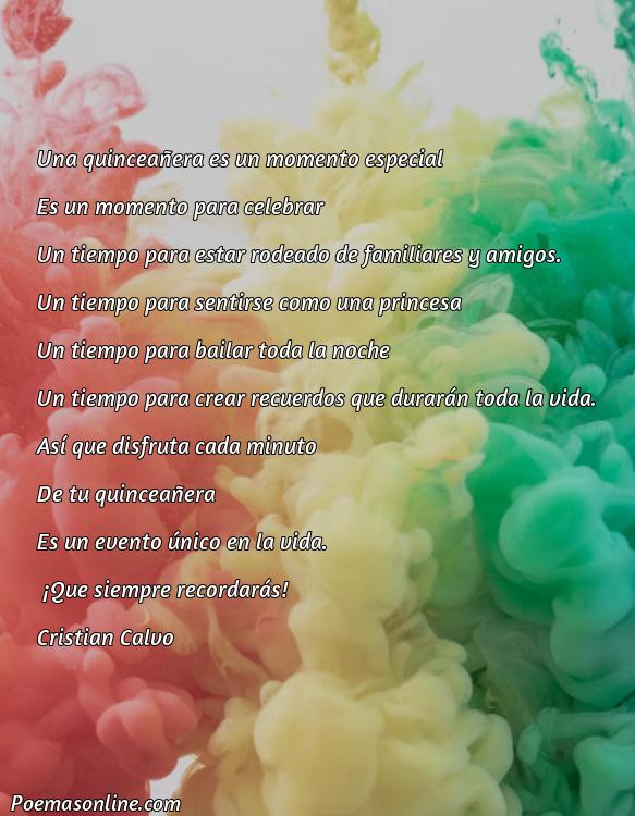 Reflexivo Poema para Quinceañeras Cortos, Poemas para Quinceañeras Cortos