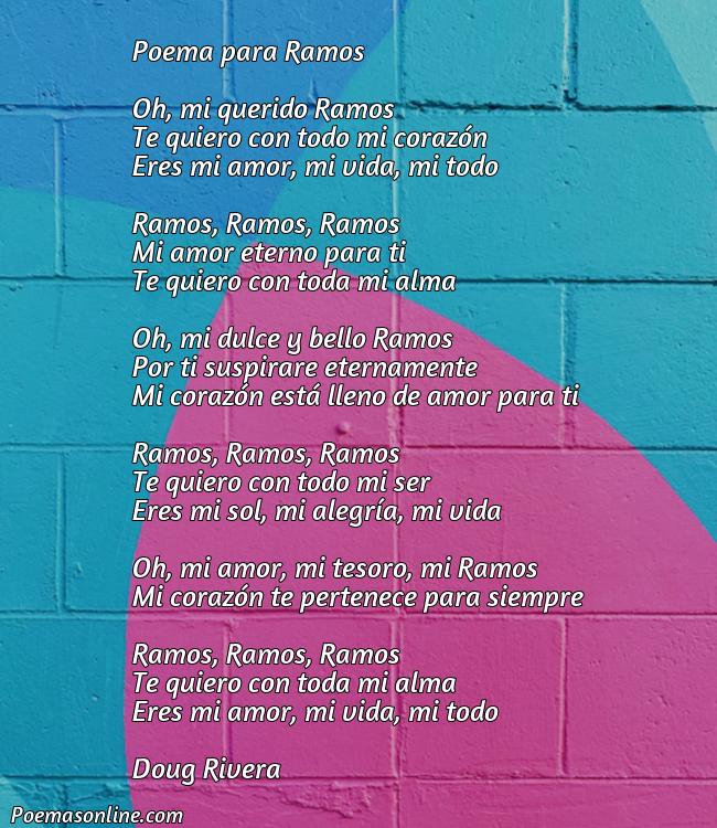 Excelente Poema para Ramos, Poemas para Ramos