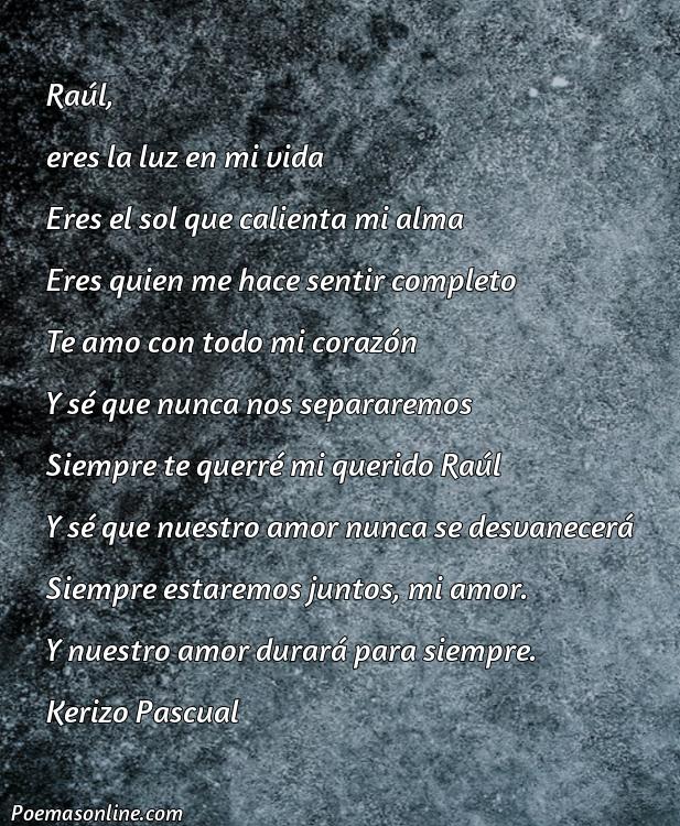 Inspirador Poema para Raúl, Poemas para Raúl