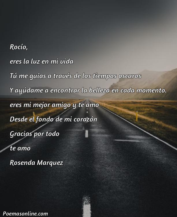 Corto Poema para Rocio, 5 Mejores Poemas para Rocio