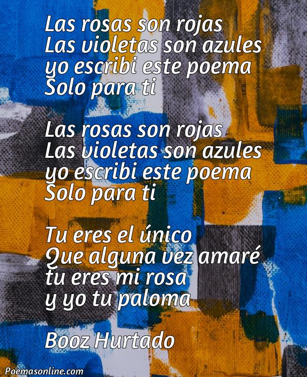 Corto Poema para Rosas Rojas, Poemas para Rosas Rojas