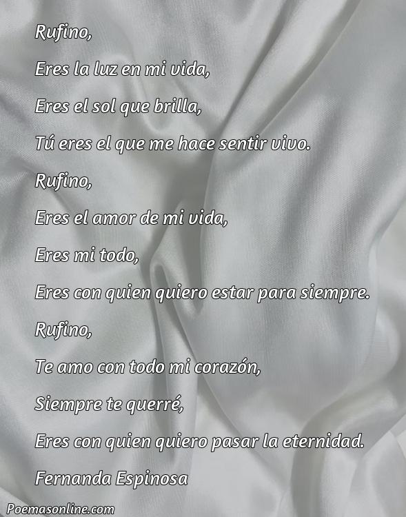 5 Mejores Poemas para Rufino