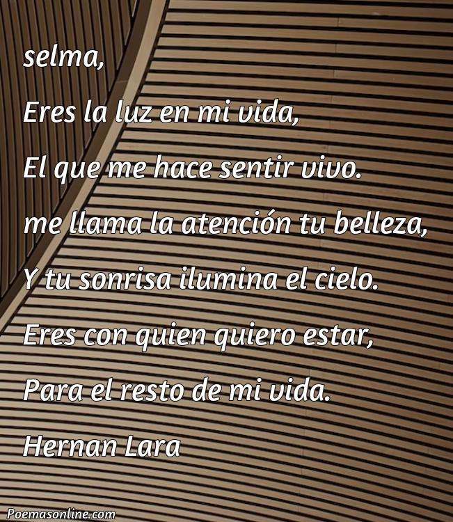 Reflexivo Poema para Selma, 5 Mejores Poemas para Selma