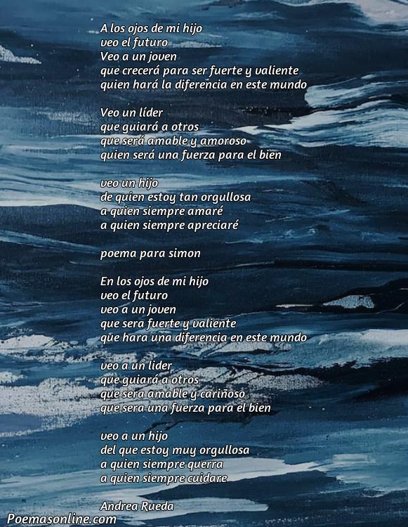 Mejor Poema para Simón, 5 Poemas para Simón