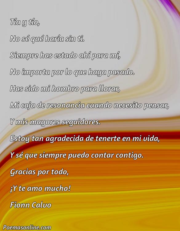 Lindo Poema para Tíos y Tías, 5 Poemas para Tíos y Tías