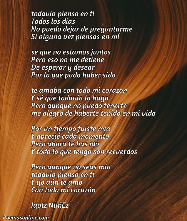 Hermoso Poema para Tu Ex Novia de Amor, Poemas para Tu Ex Novia de Amor