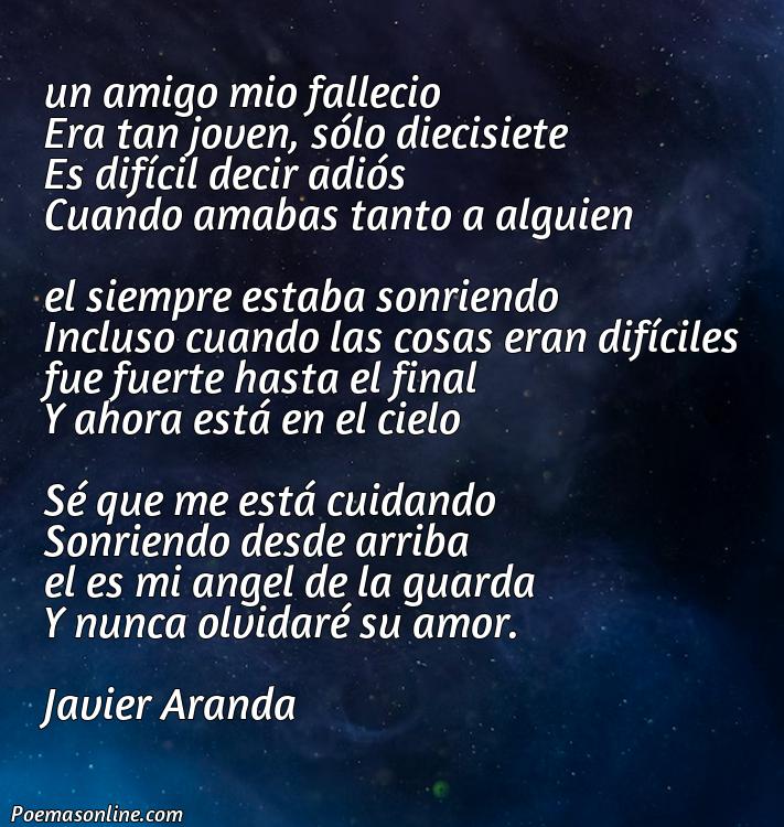 Excelente Poema para un Amigo que Se Fue al Cielo, Poemas para un Amigo que Se Fue al Cielo