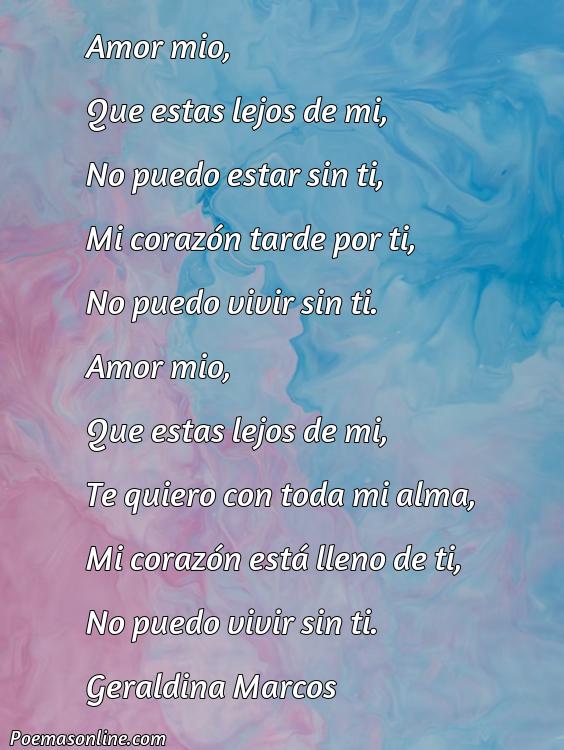 Excelente Poema para un Amor Ala Distancia, Cinco Poemas para un Amor Ala Distancia