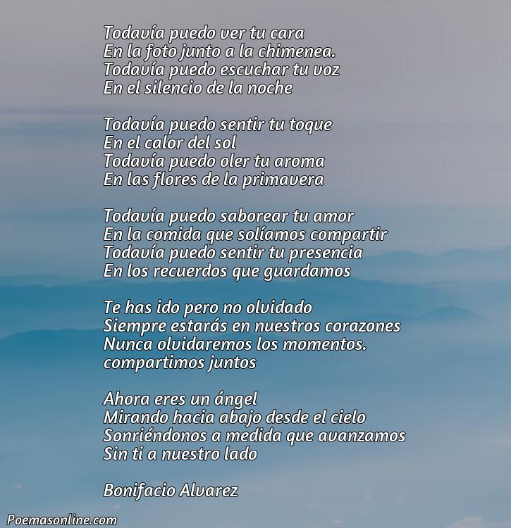 Corto Poema para un Familiar Fallecido, 5 Mejores Poemas para un Familiar Fallecido