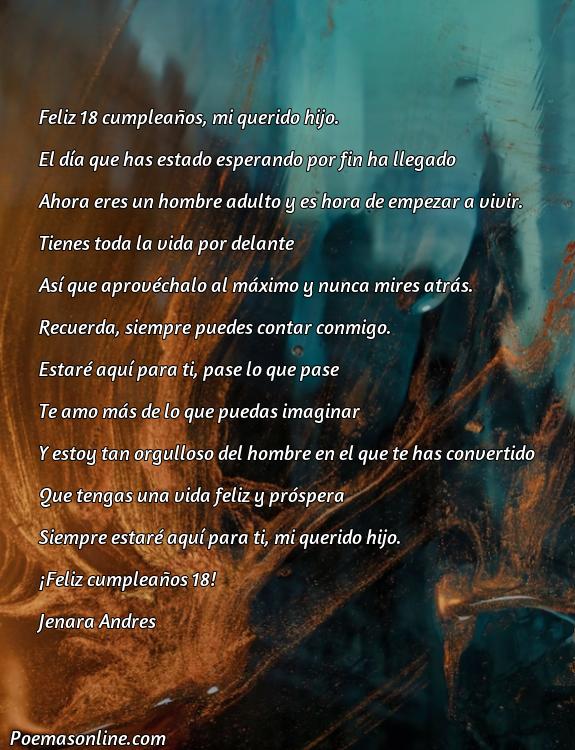 Corto Poema para un Hijo en su Cumpleaños 18, Poemas para un Hijo en su Cumpleaños 18