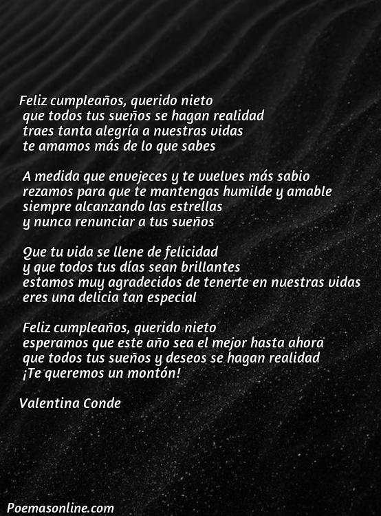 Excelente Poema para un Nieto de Cumpleaños, Poemas para un Nieto de Cumpleaños