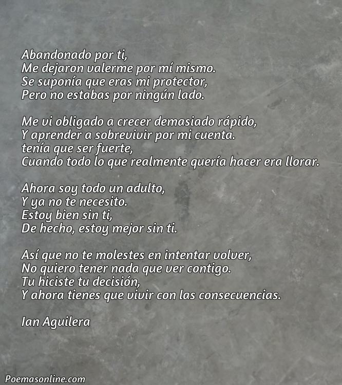 Inspirador Poema para un Padre Irresponsable, Poemas para un Padre Irresponsable