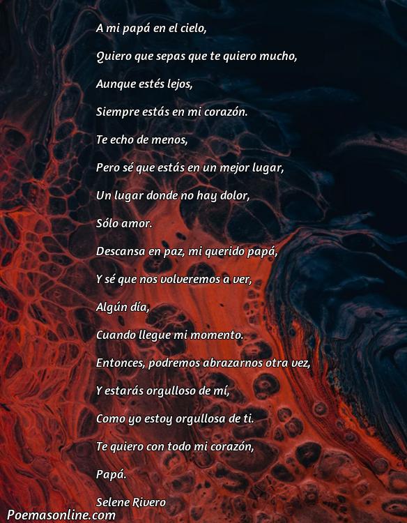 Excelente Poema para un Padre que Esta en el Cielo, Cinco Mejores Poemas para un Padre que Esta en el Cielo