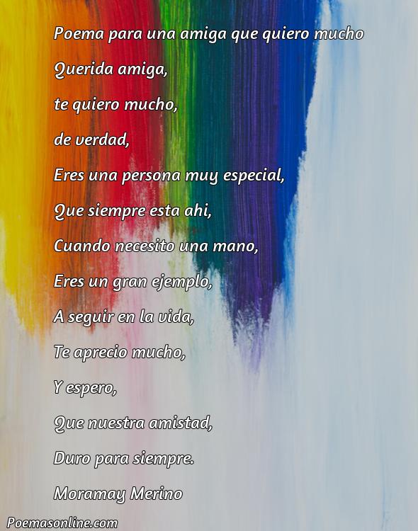 Mejor Poema para una Amiga que Quiero Mucho, 5 Mejores Poemas para una Amiga que Quiero Mucho