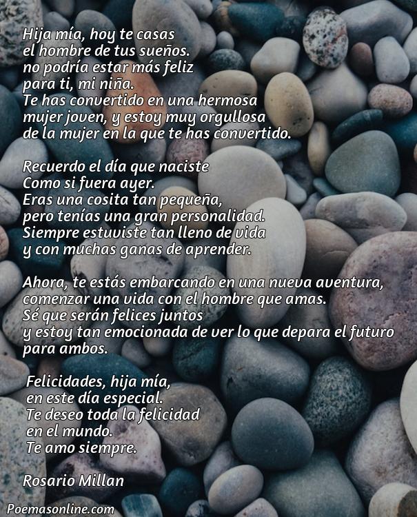 Excelente Poema para una Hija que Se Casa, 5 Poemas para una Hija que Se Casa