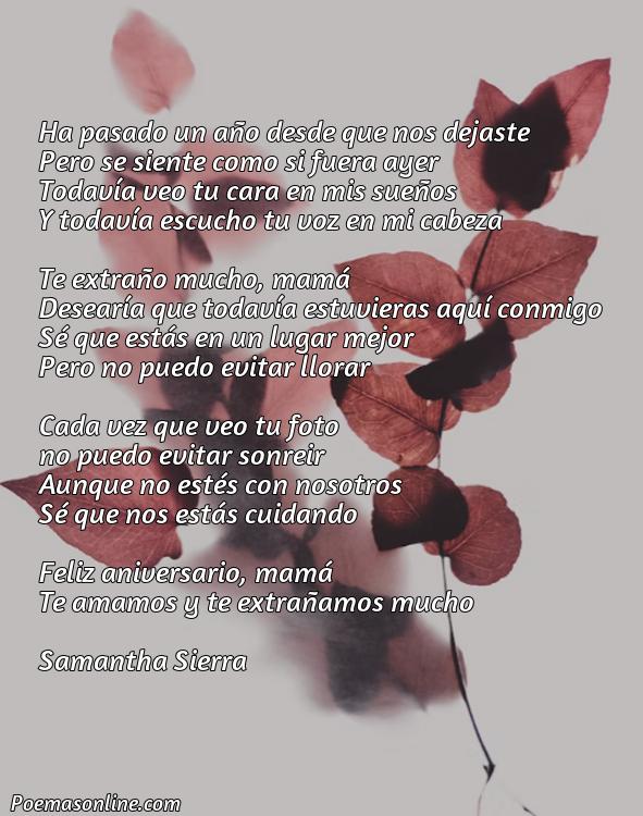 Cinco Poemas para una Madre Muerta en su Aniversario