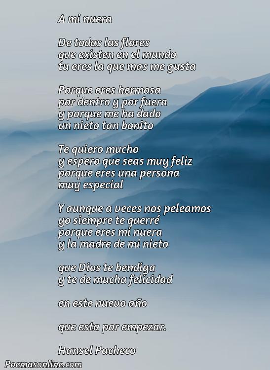 Inspirador Poema para una Nuera, Cinco Poemas para una Nuera