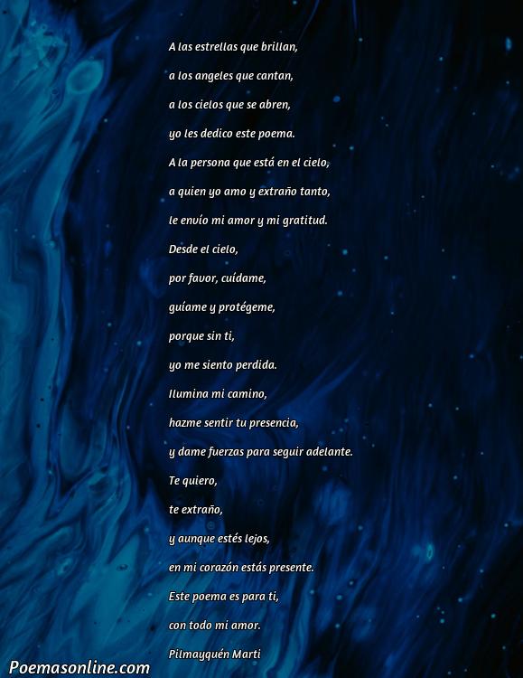 Hermoso Poema para una Persona que Esta en el Cielo, 5 Poemas para una Persona que Esta en el Cielo
