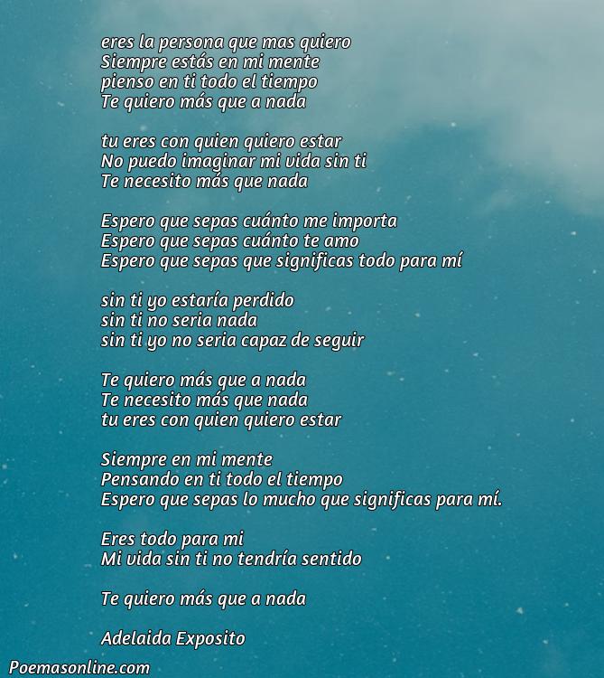 Hermoso Poema para una Persona que Quieres Mucho, 5 Poemas para una Persona que Quieres Mucho