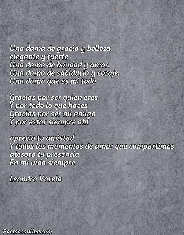 Hermoso Poema para una Señora, Cinco Poemas para una Señora