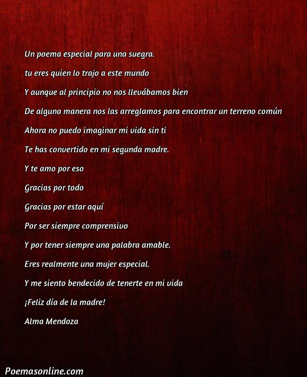 Inspirador Poema para una Suegra Especial, Cinco Poemas para una Suegra Especial