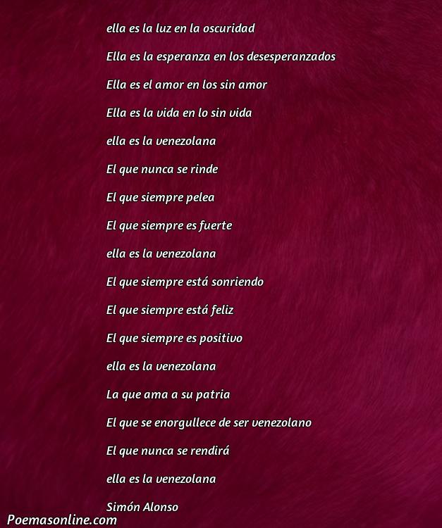 Lindo Poema para una Venezolana, Poemas para una Venezolana