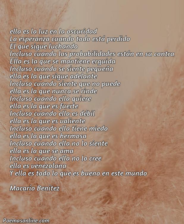 Hermoso Poema para una Venezolana, 5 Mejores Poemas para una Venezolana