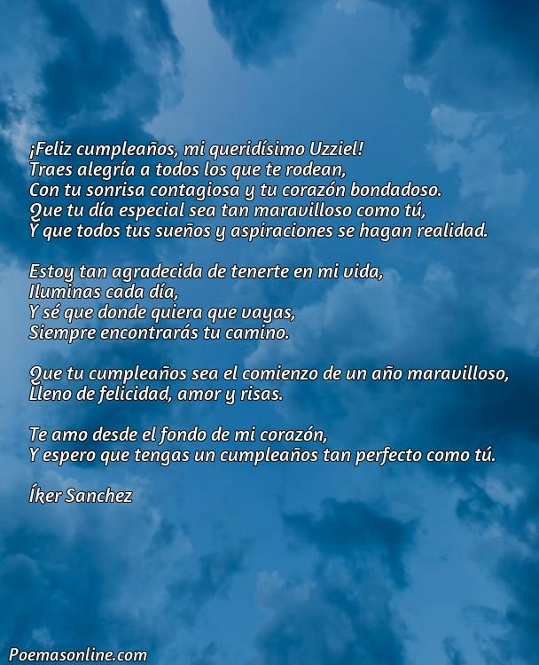 Lindo Poema para Uzziel, 5 Mejores Poemas para Uzziel