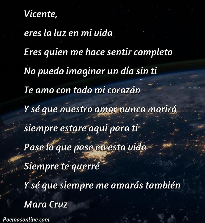 Corto Poema para Vicente, 5 Mejores Poemas para Vicente