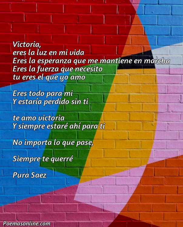 Reflexivo Poema para Victoria, 5 Mejores Poemas para Victoria