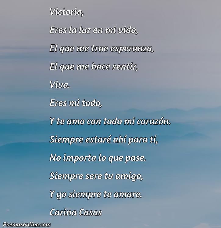 Excelente Poema para Victoria, Poemas para Victoria