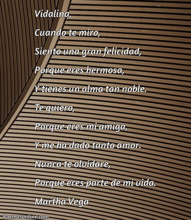 Reflexivo Poema para Vidalina, 5 Mejores Poemas para Vidalina