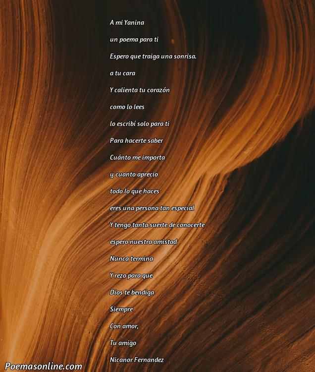 Excelente Poema para Yanina, 5 Poemas para Yanina