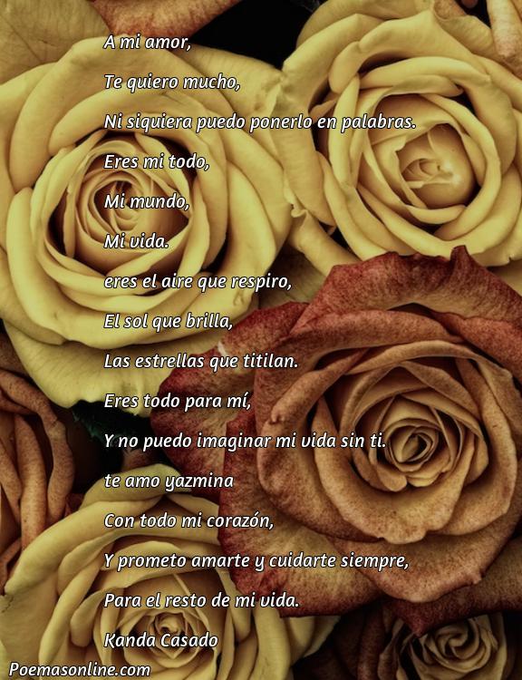 Mejor Poema para Yazmina, Poemas para Yazmina