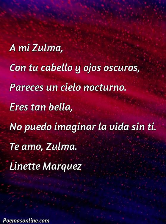 Reflexivo Poema para Zulma, 5 Poemas para Zulma