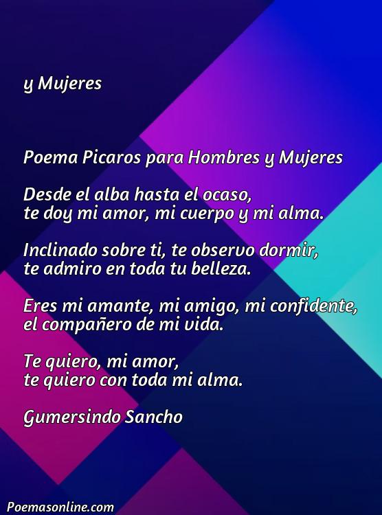 Inspirador Poema Picaros para Hombres, 5 Poemas Picaros para Hombres