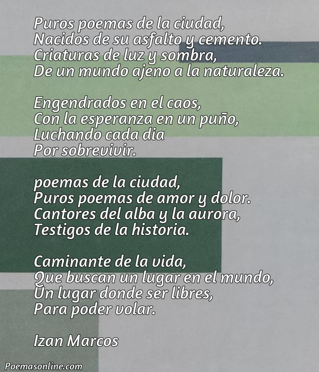Corto Poema Puros Poemillas de la Ciudad, Cinco Mejores Poemas Puros Poemillas de la Ciudad