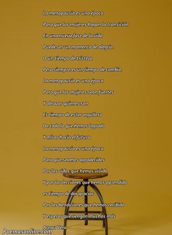 Lindo Poema que Trate sobre la Menopausia, Cinco Poemas que Trate sobre la Menopausia