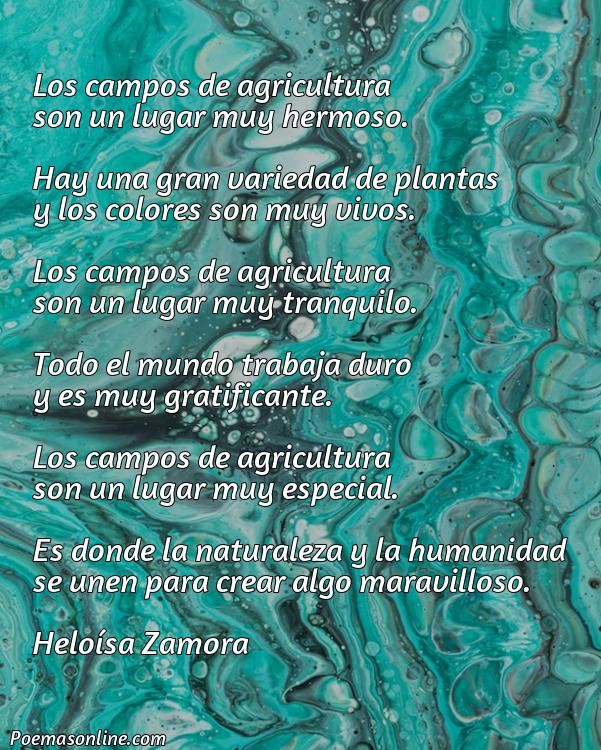 Lindo Poema Relacionado sobre los Campos de Agricultura en Español, 5 Mejores Poemas Relacionado sobre los Campos de Agricultura en Español