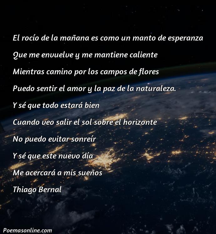 Mejor Poema Rocío de la Mañana, Poemas Rocío de la Mañana