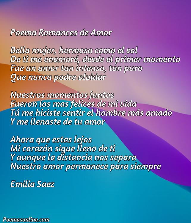 Hermoso Poema Romances de Amor, Poemas Romances de Amor