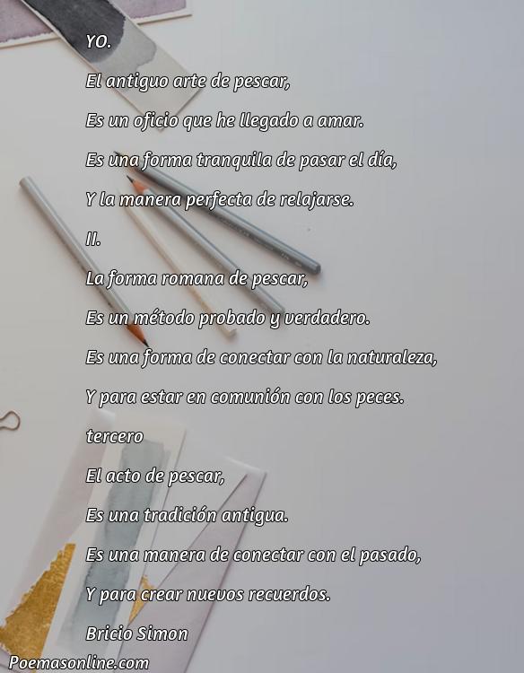 Reflexivo Poema Romano sobre la Pesca, 5 Poemas Romano sobre la Pesca