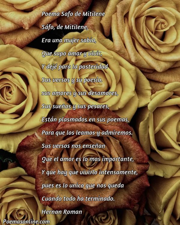 Reflexivo Poema Safo de Mitilene, Poemas Safo de Mitilene
