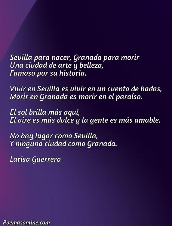 Inspirador Poema Sevilla para Nacer Granada para Morir, Poemas Sevilla para Nacer Granada para Morir