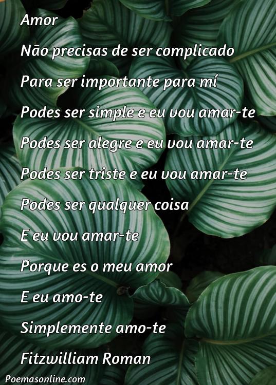 Inspirador Poema Simples de Amor, 5 Mejores Poemas Simples de Amor