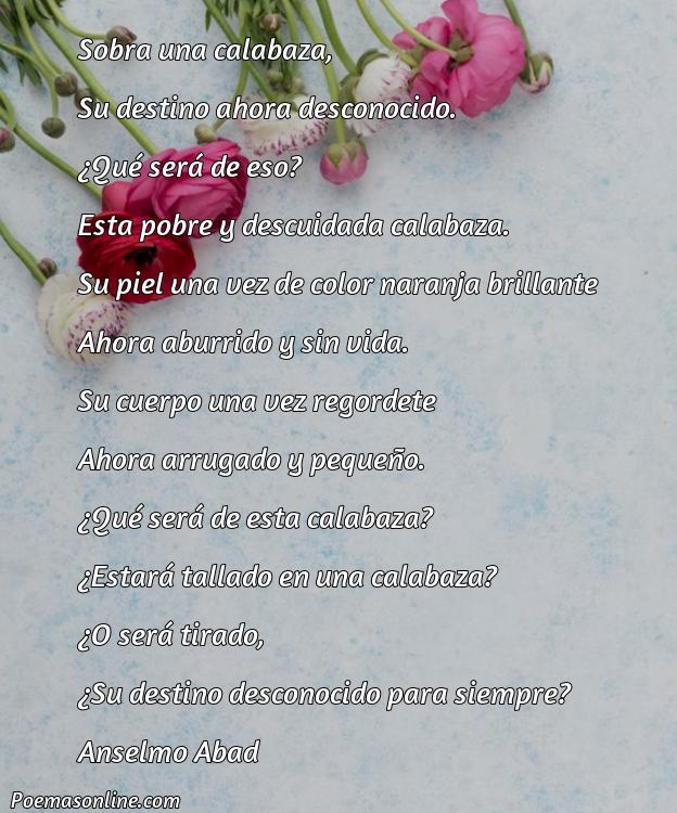 Reflexivo Poema Sobra Calabaza, 5 Mejores Poemas Sobra Calabaza