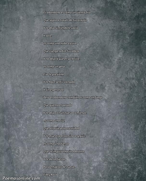 Hermoso Poema sobre Abandono, 5 Poemas sobre Abandono