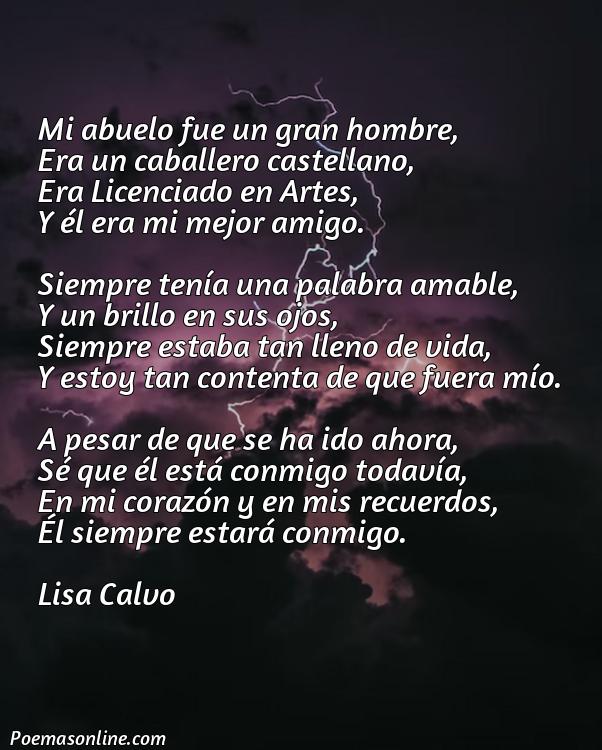 Excelente Poema sobre Abuelo Castellano Bachillerato, Poemas sobre Abuelo Castellano Bachillerato